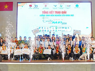Trao thưởng 187 đề tài xuất sắc tại Euréka 2024