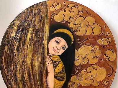 Hình tượng mẫu tử trong triển lãm tranh “Niềm tin và tình yêu”