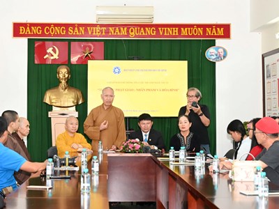 Phát động cuộc thi ảnh nghệ thuật “Tuệ giác Phật giáo: Nhân phẩm và hòa bình”