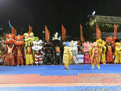 Khai mạc Hội diễn Lân – Võ thuật Xuân Ất Tỵ 2025