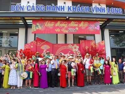 Vĩnh Long đón khoảng 75.000 lượt khách dịp Tết Ất Tỵ 2025