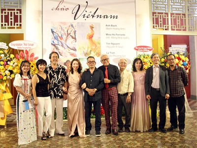 Cuộc gặp gỡ của những họa sĩ gốc Việt xa xứ