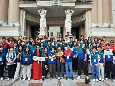 Giao lưu đoàn tình nguyện viên Hội Chữ thập đỏ TP Seoul-Hàn Quốc