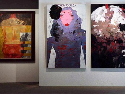 Khám phá vẻ đẹp đương đại của tranh lụa