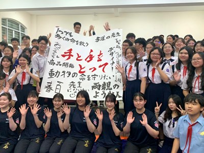 Giao lưu học sinh Việt – Nhật