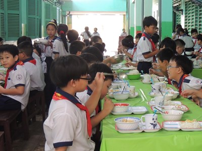 Triển khai “Tháng hành động vì an toàn thực phẩm” năm 2025 trong trường học