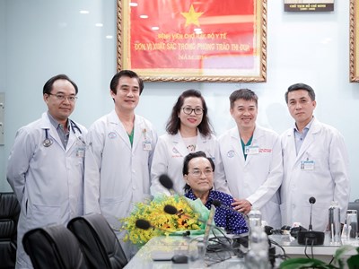 Kịp thời cứu sống NSND Thanh Tuấn bị ngừng tim do nhồi máu cơ tim cấp