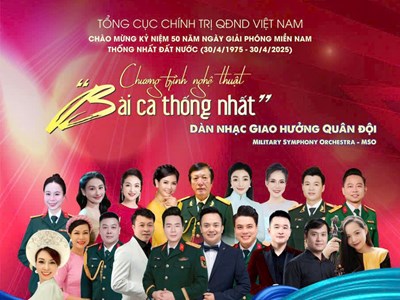 Giai điệu nghệ thuật tôn vinh 50 năm đại thắng mùa xuân 1975