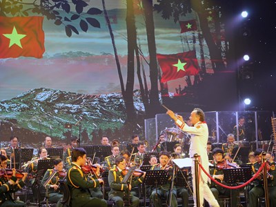 Giai điệu hào hùng trong chương trình giao hưởng thính phòng “Bài ca Thống nhất”