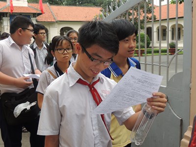 TP.HCM công bố điểm chuẩn lớp 10 chậm nhất ngày 26.6