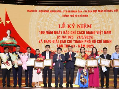 Báo chí TP.HCM phát huy vai trò tiên phong, lan tỏa khát vọng phát triển đất nước