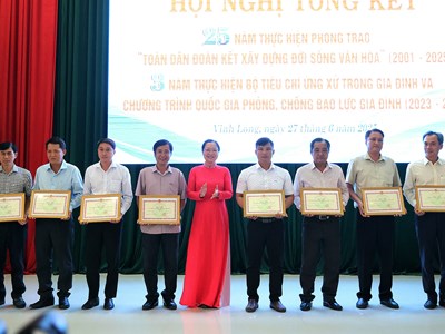 Phát huy hiệu quả phong trào TDĐKXDĐSVH gắn với công tác gia đình