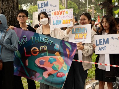 Gần 2.500 thí sinh dự thi năng khiếu vào Trường ĐH Mỹ thuật TP.HCM