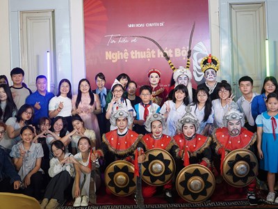 Giới trẻ tìm hiểu về nghệ thuật Hát Bội tại Bảo tàng TP.HCM