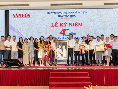 Kỷ niệm 40 năm thành lập Văn phòng đại diện phía Nam Báo Văn Hóa