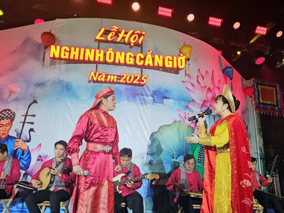 Đờn ca tài tử và nghệ thuật thả diều góp sắc màu cho Lễ hội Nghinh Ông Cần Giờ 2025