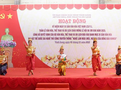 Khai mạc chuỗi hoạt động kỷ niệm Ngày Di sản văn hóa Việt Nam 23.11