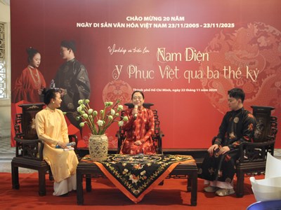 Bảo tàng TP.HCM giới thiệu Y phục người Việt qua ba thế kỷ