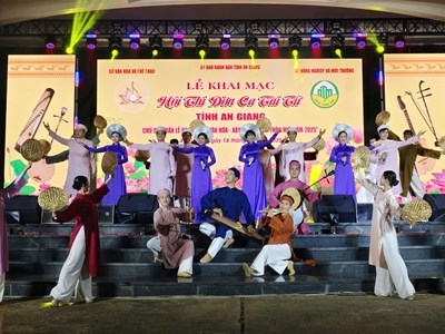 Khai mạc Hội thi Đờn ca tài tử tỉnh An Giang năm 2025