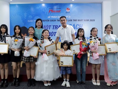 Trao giải đợt 2 Cuộc thi Kể chuyện sách thiếu nhi lần 1 – 2025