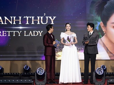 Đoàn Thiên Ân là “Ngôi sao đang lên”, Thanh Thủy là “Mỹ nhân của năm”