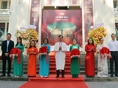 Trưng bày chuyên đề “Đồng vọng” - Giới thiệu văn hóa Đông Sơn đến công chúng