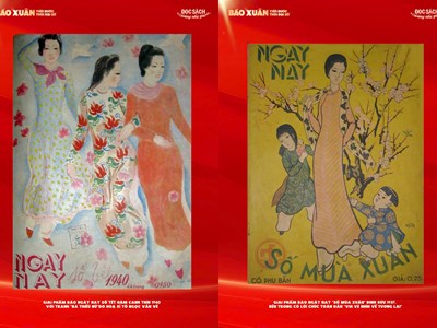 Triển lãm “Báo Xuân tiến bước thời đại số” lần đầu tại Đường Sách TP.HCM