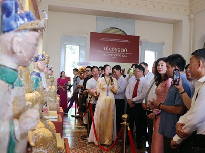 TP.HCM công bố và trưng bày Bảo vật quốc gia