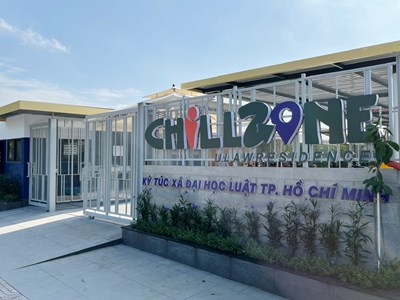 Trường Đại học Luật TP.HCM khai trương KTX sinh viên hơn 26 tỉ đồng