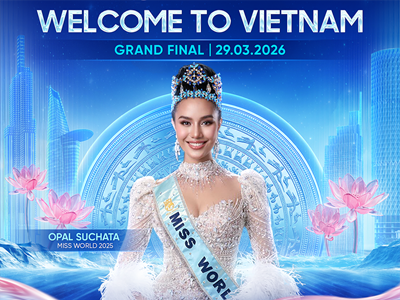 Hoa hậu thế giới Opal Suchata sẽ dự chung kết Miss World Vietnam 2025