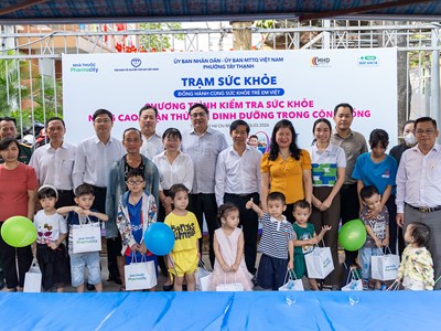 “Trạm sức khỏe”: Góp phần nâng cao sức khỏe trẻ em