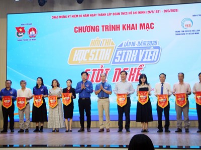 Khai mạc Hội thi “Học sinh, sinh viên giỏi nghề”​ năm 2026