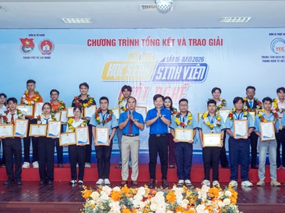 Trao giải Hội thi “Học sinh, sinh viên giỏi nghề” lần 16 năm 2026