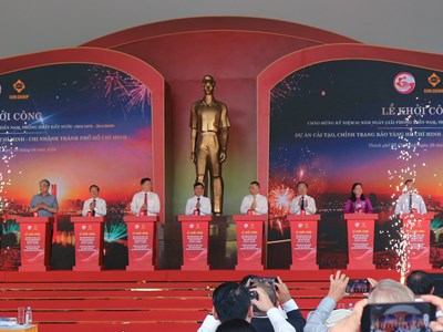 Khởi công Dự án cải tạo, chỉnh trang Bảo tàng Hồ Chí Minh – Chi nhánh TP.HCM