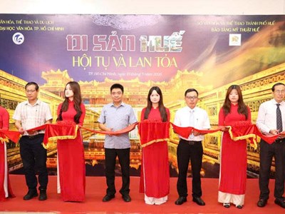 Chuỗi sự kiện văn hóa “Di sản Huế - Hội tụ và lan tỏa” tại TP.HCM