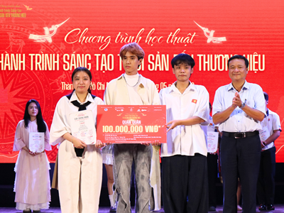 Trao giải cuộc thi “Hành trình sáng tạo: Từ di sản đến thương hiệu” mùa 2