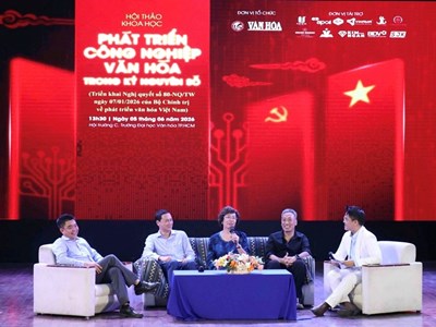 Công nghiệp văn hóa cần thêm những cú hích mới​