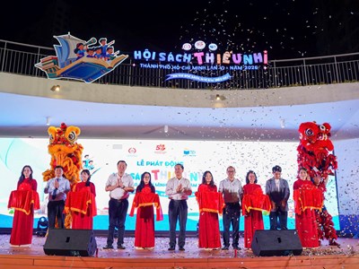 Phát động Hội sách Thiếu nhi tại khu chung cư