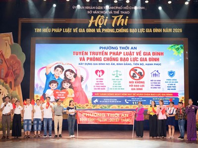 TP.HCM bổ sung chế độ cho lực lượng làm công tác gia đình ở cơ sở