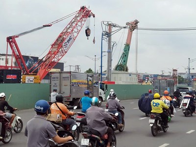 TP.HCM điều chỉnh giao thông phục vụ thi công Metro số 2 từ ngày 10.10.2026
