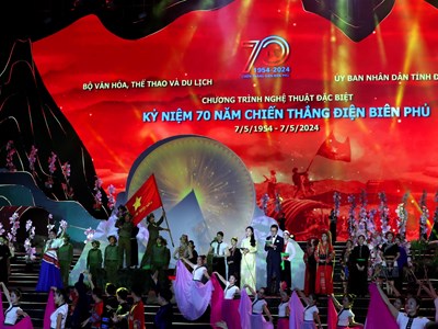 Bản hùng ca “Điện Biên Phủ- Mốc vàng lịch sử”