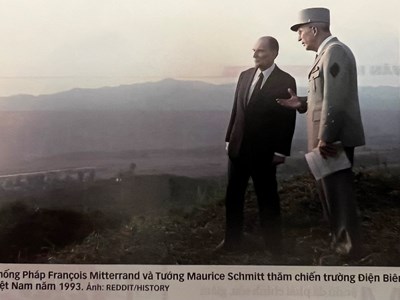 Khi François Mitterrand đến Điện Biên Phủ
