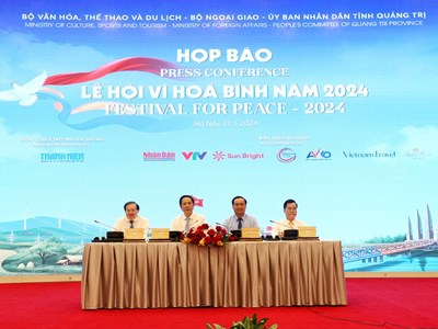 Lễ hội Vì hòa bình sẽ là một lễ hội mở... 