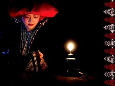 Độc đáo thổ cẩm thêu tay của người Dao đỏ