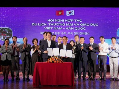 Đẩy mạnh hợp tác du lịch, thương mại và du lịch Việt - Hàn