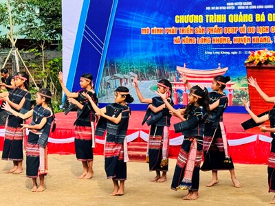 Phát triển sản phẩm OCOP về du lịch cộng đồng làng Mơ Hra