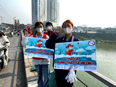 Đường Táo Quân- Các bạn trẻ chung tay bảo vệ môi trường