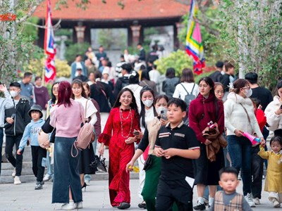 Cả nước ước đón và phục vụ 12,5 triệu lượt khách nội địa dịp Tết nguyên đán 2025