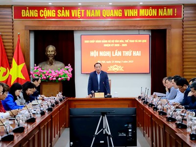 Chuẩn bị tốt nhất để tổ chức thành công Đại hội Đảng bộ  Bộ VHTTDL