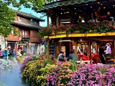 Trung Quốc: Quán cà phê làng nở rộ thúc đẩy du lịch nông thôn